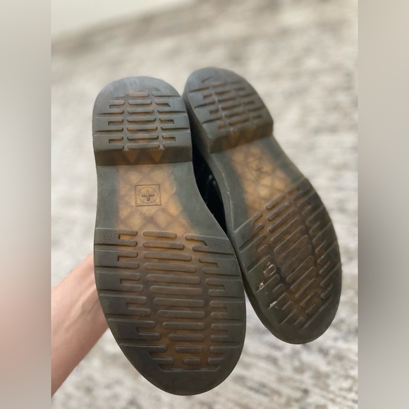 Dr. Doc Martens Maccy Mary Jane Black Patent Strap Shoes Girls Size 2 - Picture 3 of 9